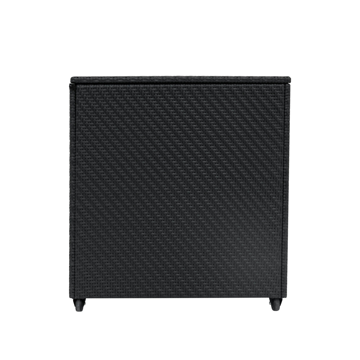 Rattan Storage Box 700L - Black - Used - Good