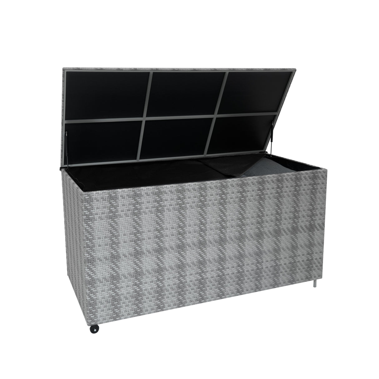 Rattan Storage Box 700L - Grey - Used - Good