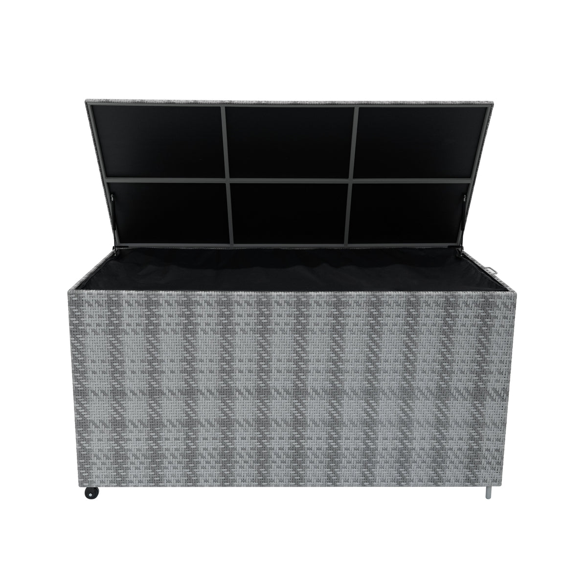 Rattan Storage Box 700L - Grey - Like New