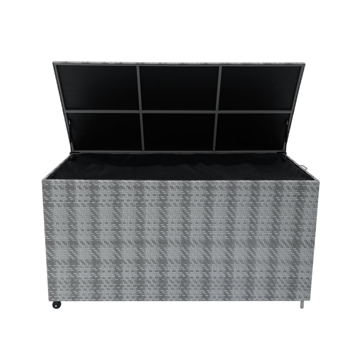 Rattan Storage Box 700L - Grey - Used - Good