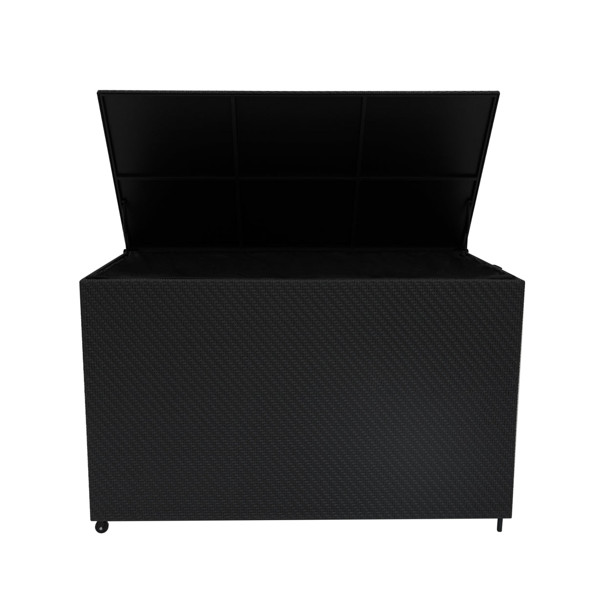 Rattan Storage Box 996L - Black - Used - Very Good