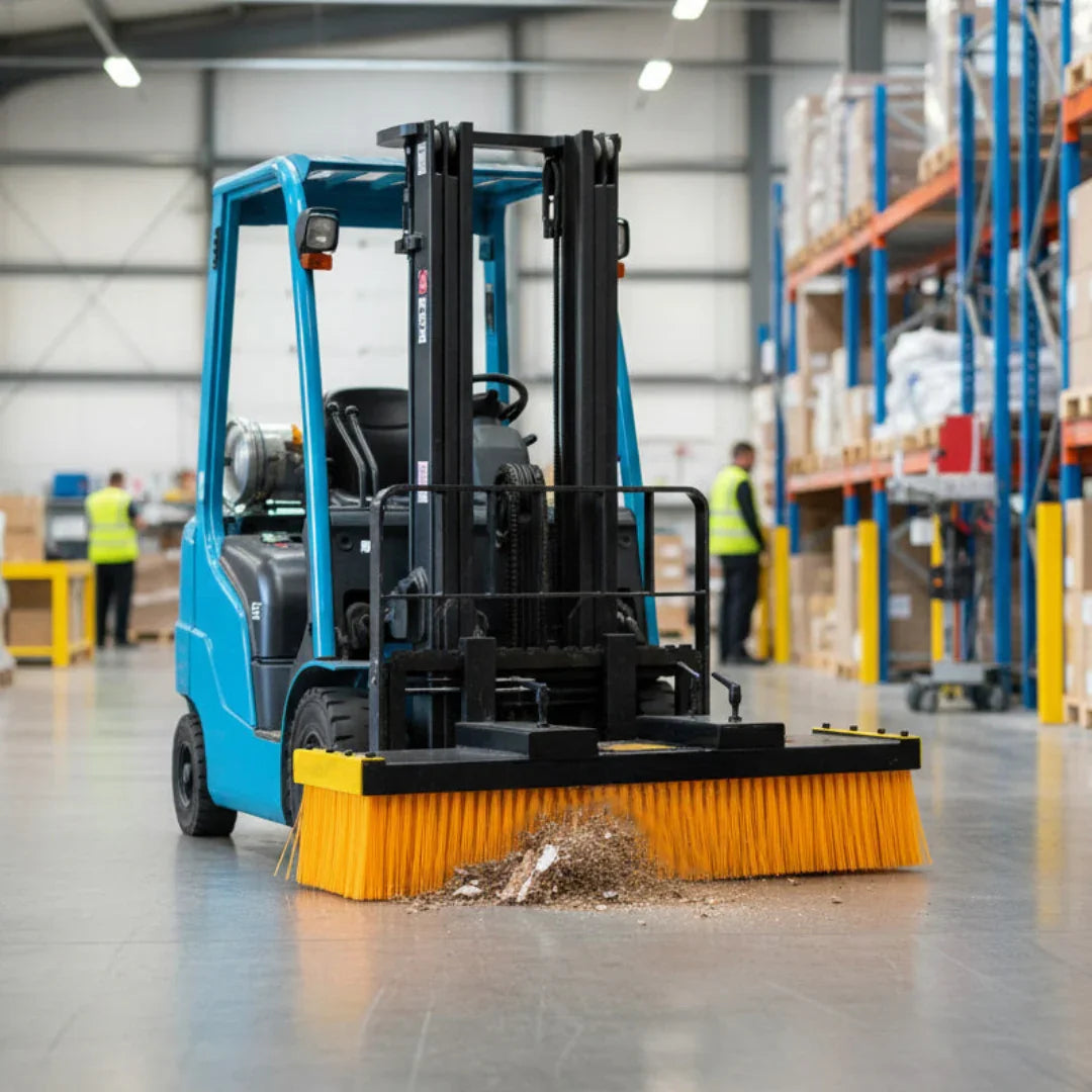 Forklift Sweeper Brush - Like New