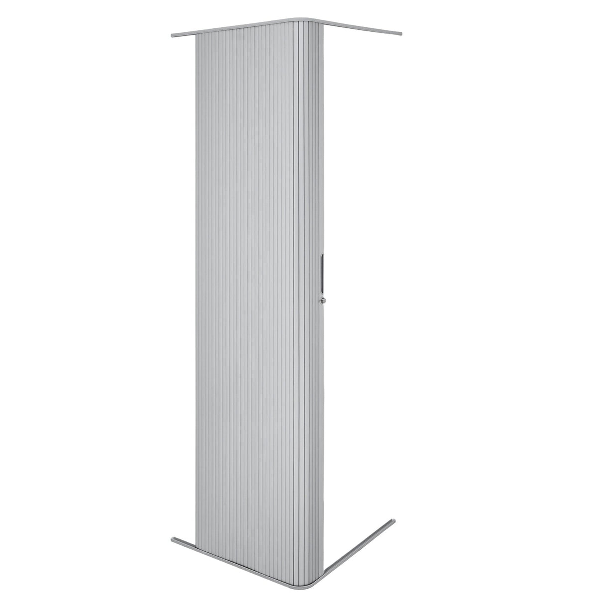 Tambour Shower Door – Silver - Used - Very Good