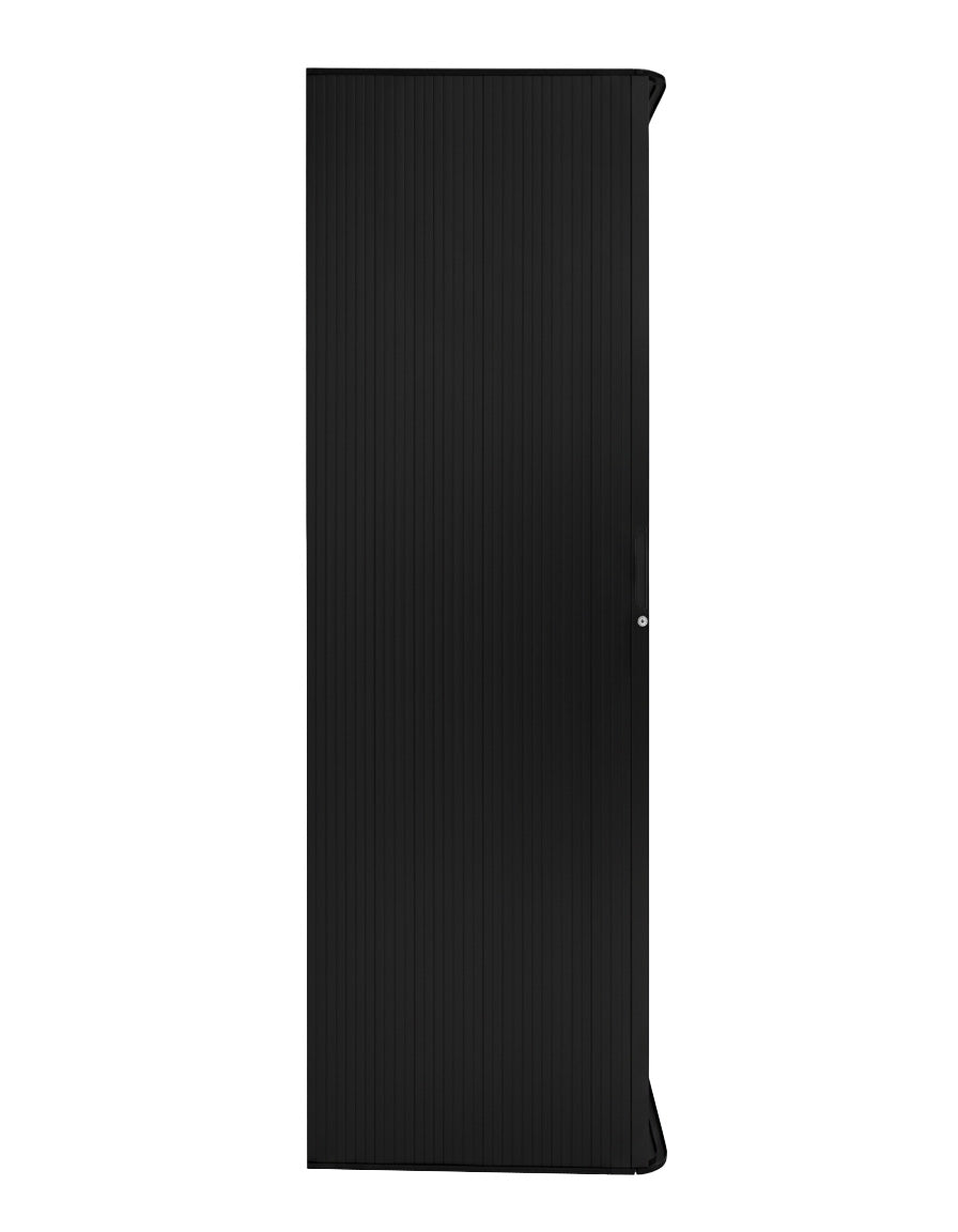 Tambour Shower Door – Black - Used - Acceptable
