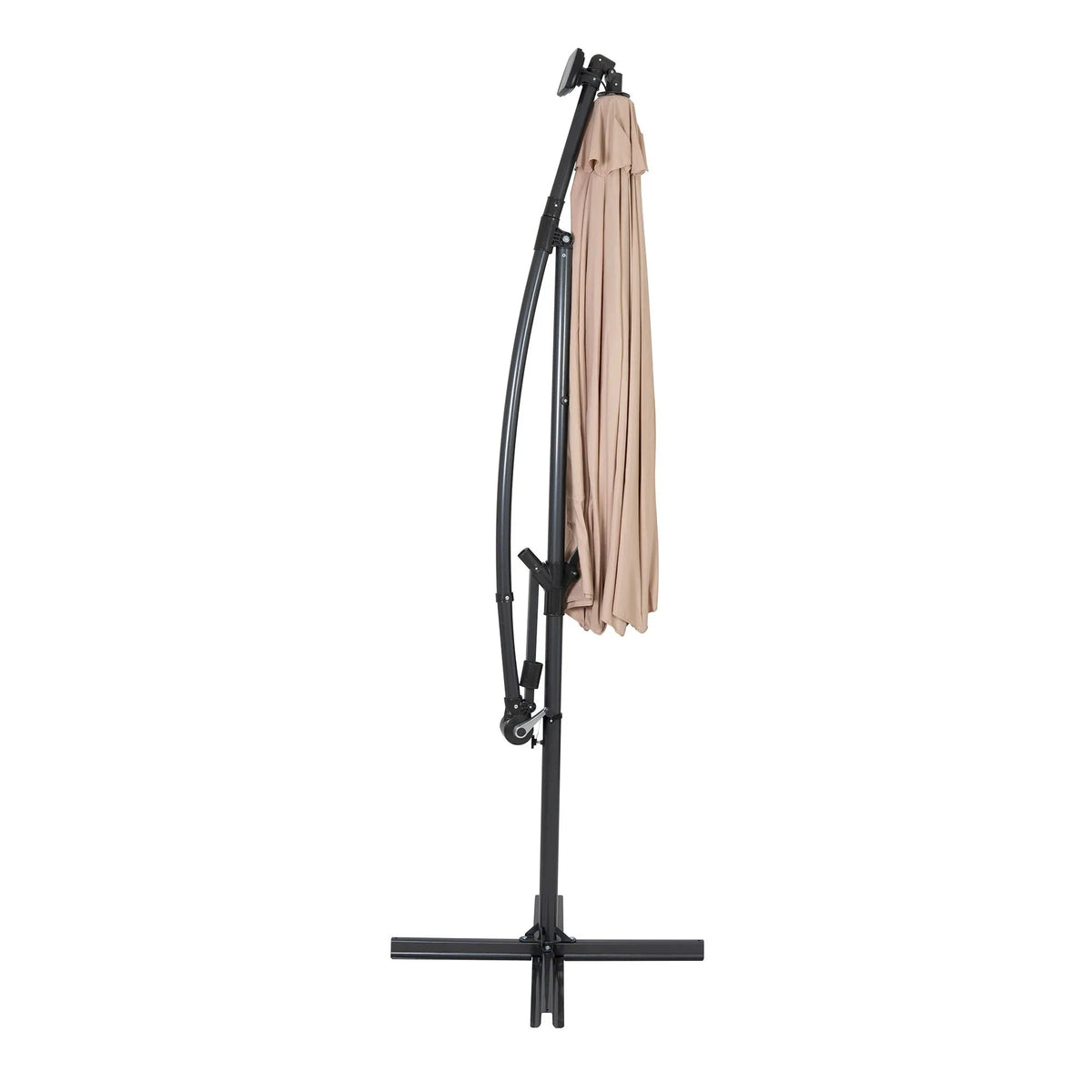 LED Cantilever Parasol 3m – Beige - Used - Good