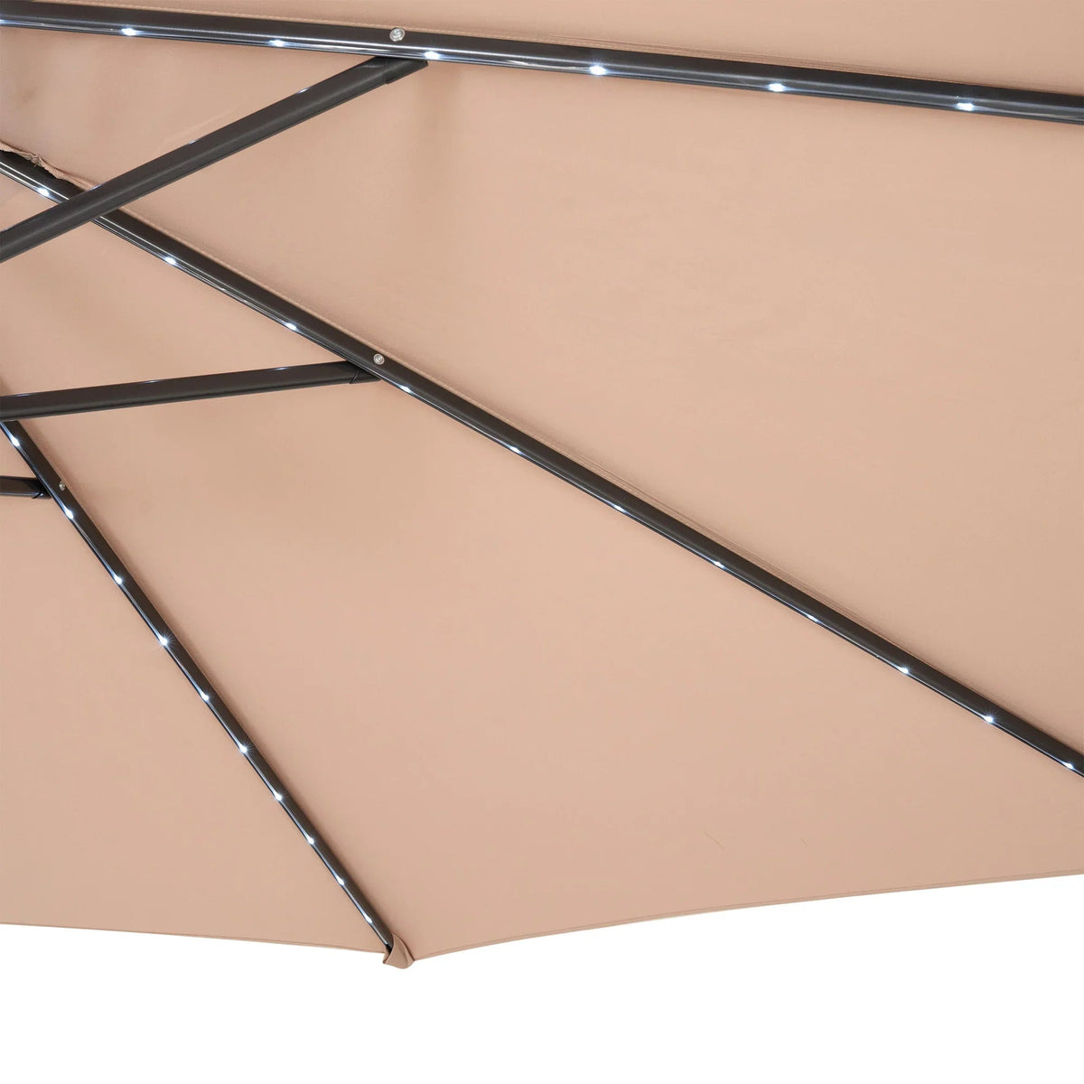 LED Cantilever Parasol 3m – Beige - Used - Good