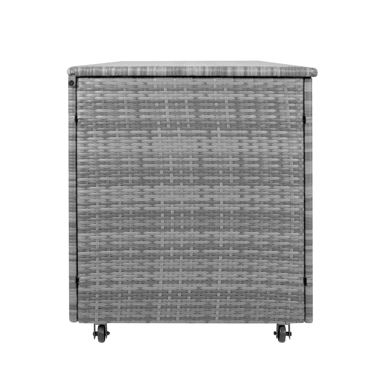 Rattan Cushion Storage Box 700L - Grey - Used - Very Good