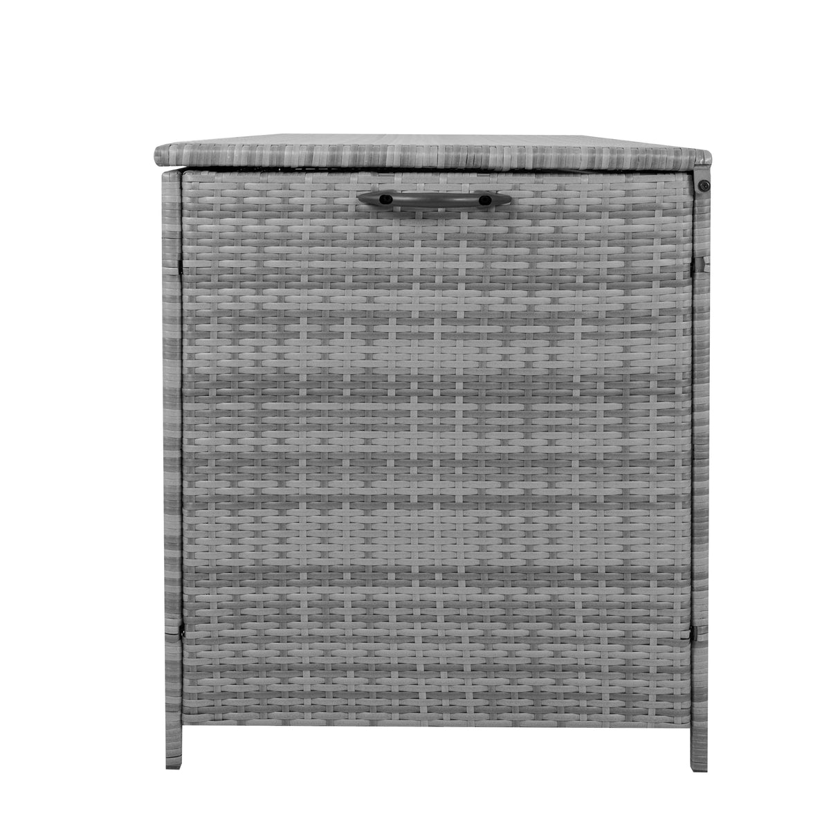 Rattan Cushion Storage Box 700L - Grey - Used - Good