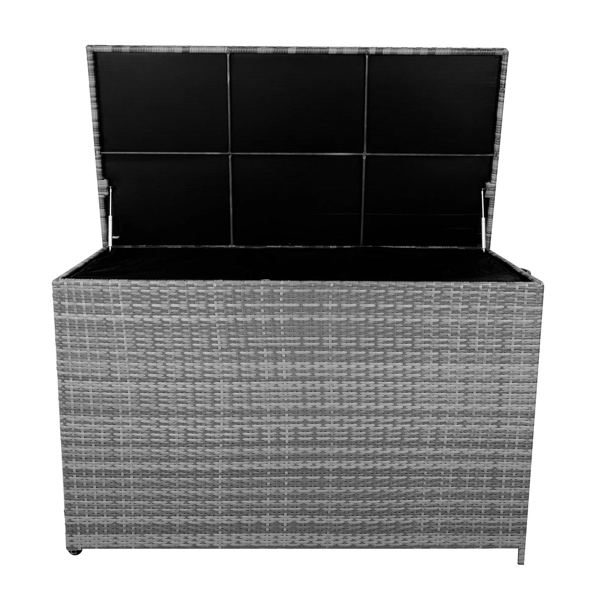 Rattan Cushion Storage Box 996L - Grey - Used - Very Good