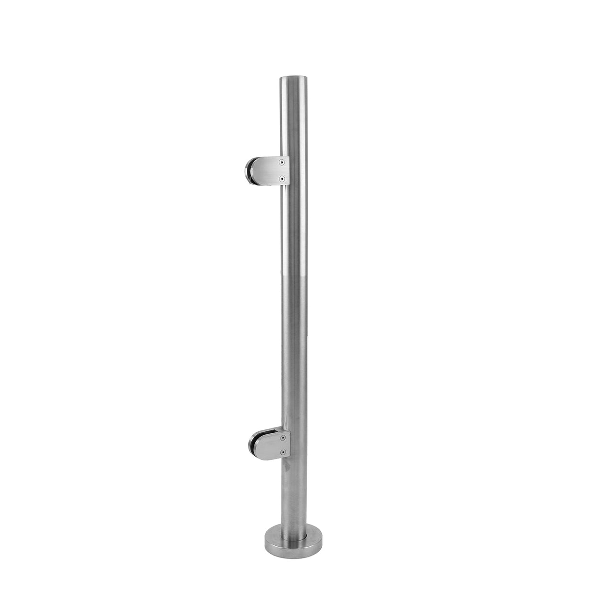 MonsterShop Stainless Steel Balustrade, End Post, 90cm H - Used - Acceptable
