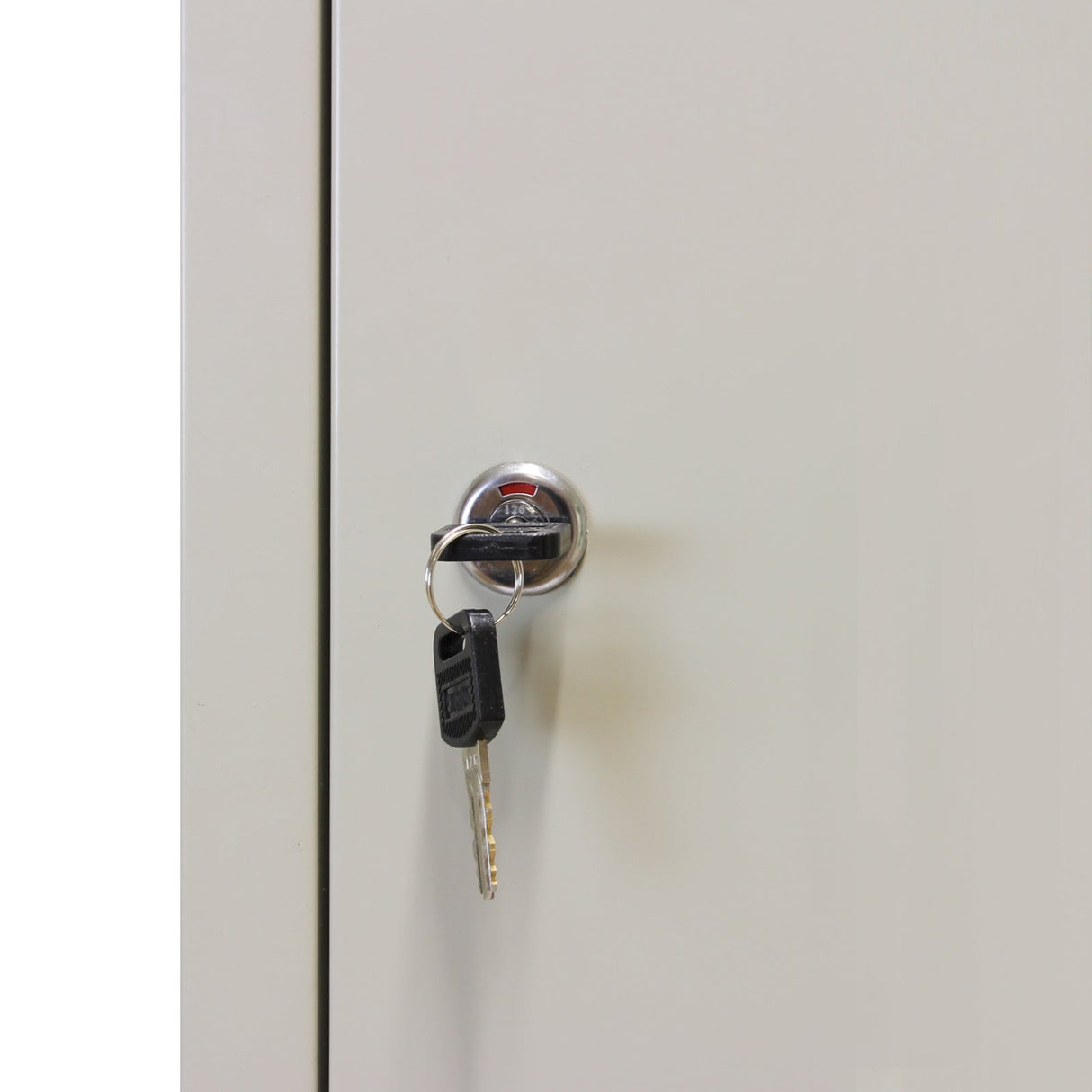 Metal Storage Lockers - Three Doors, Grey - Used - Good