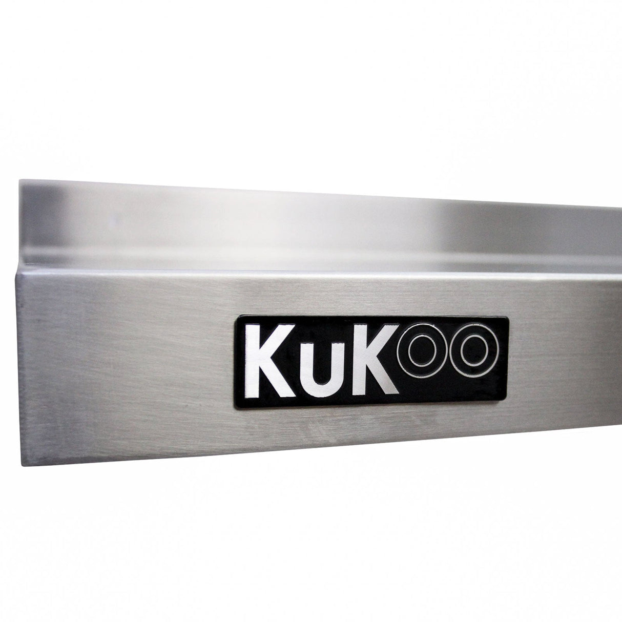 2 x KuKoo Stainless Steel Shelves 1250mm x 300mm - Used - Acceptable