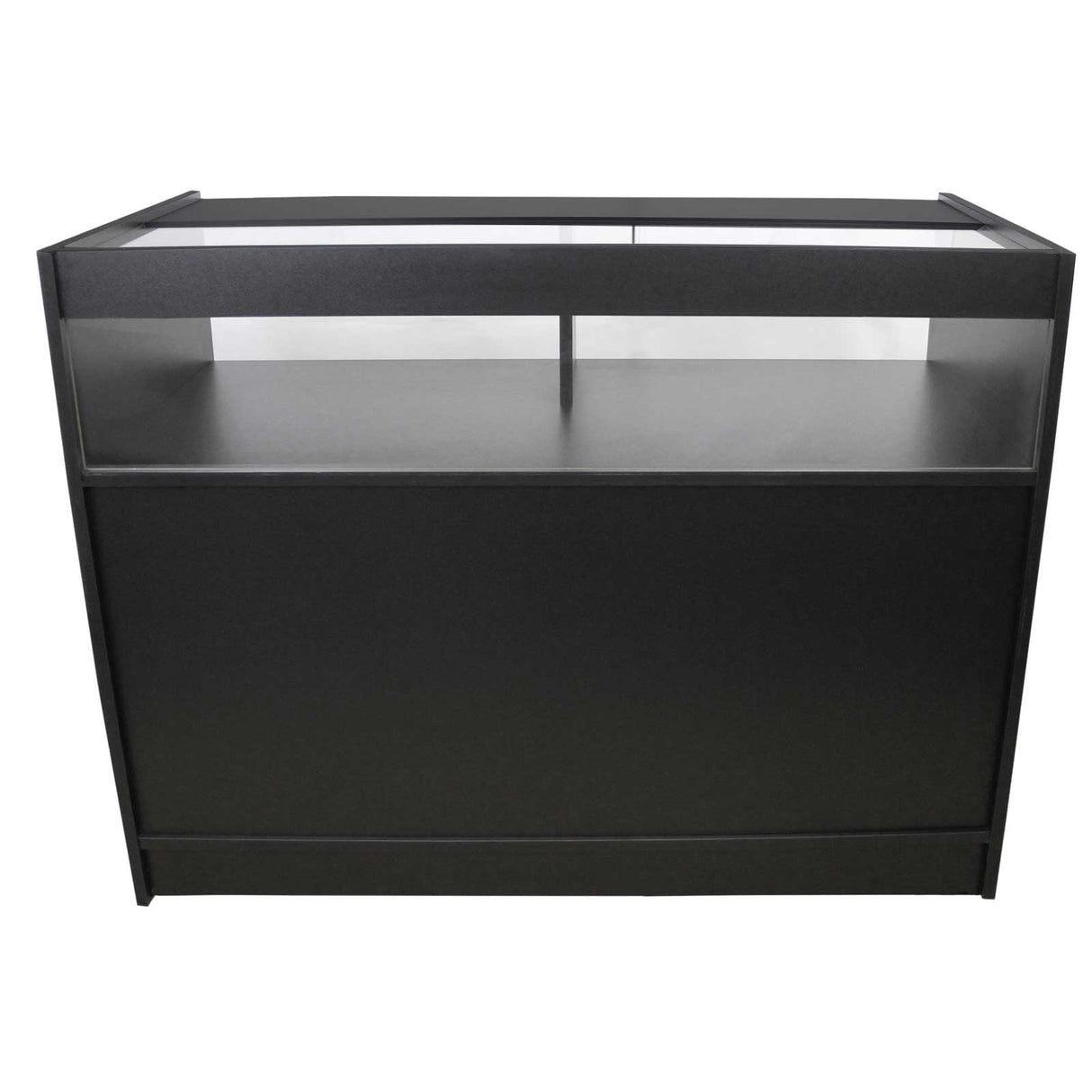 B1200 Retail Shop Counter - Black - Used - Acceptable