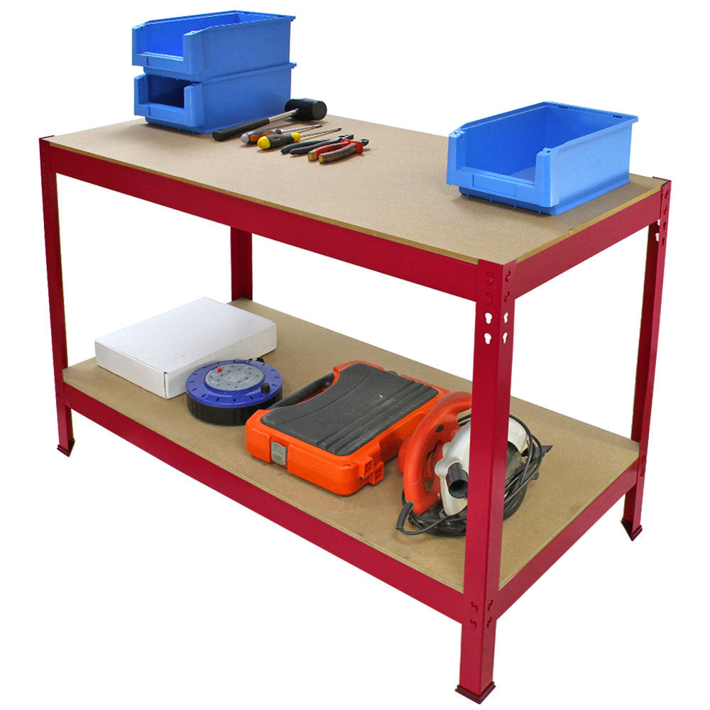 Q-RAX Red Workbench 100cm - Used - Acceptable