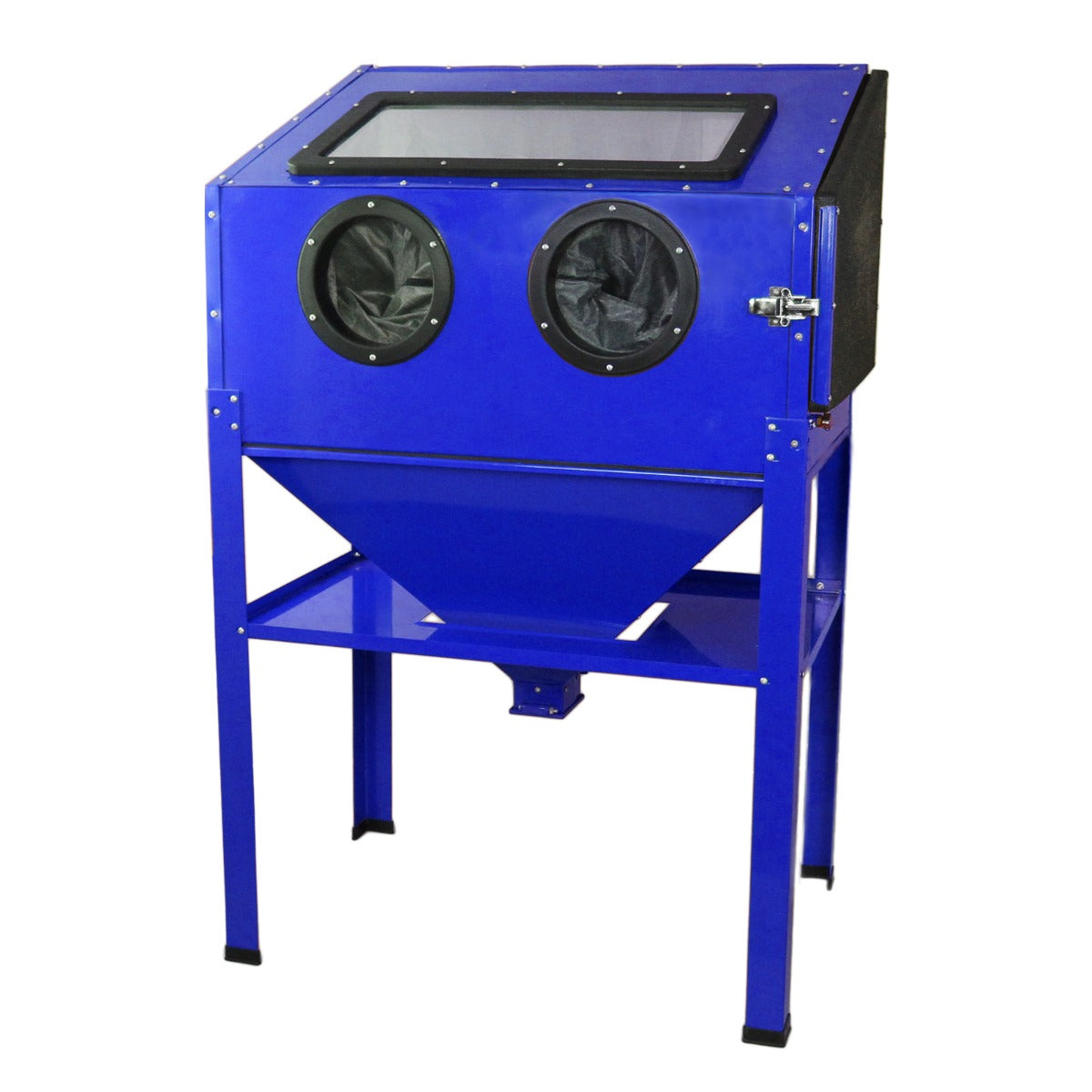 T-Mech Electrostatic Powder Coating Machine & 220L Sandblasting Cabinet - Used - Acceptable