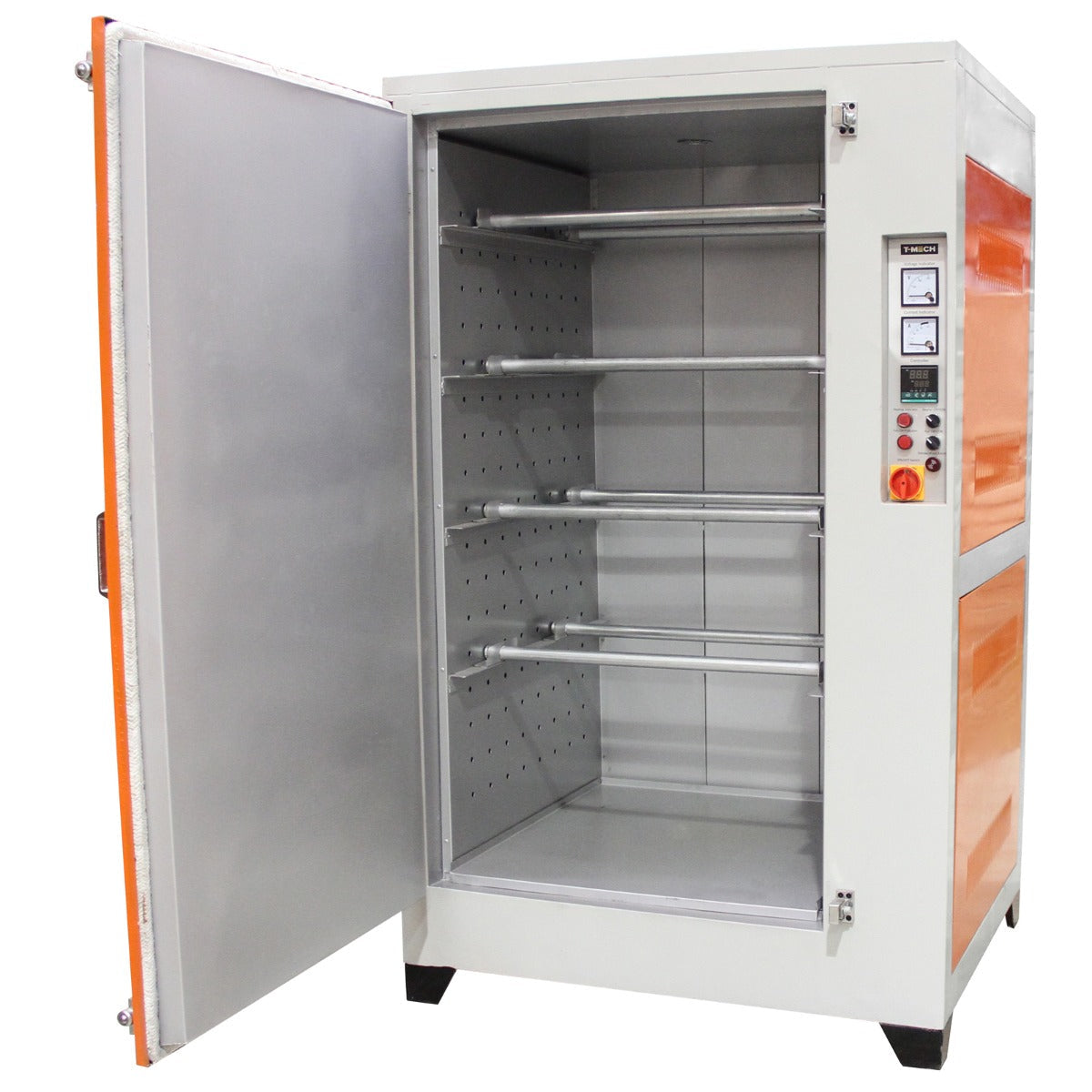 T-Mech Electrostatic Powder Coating Machine & Curing Oven & 220L Sandblasting Cabinet - Used - Acceptable