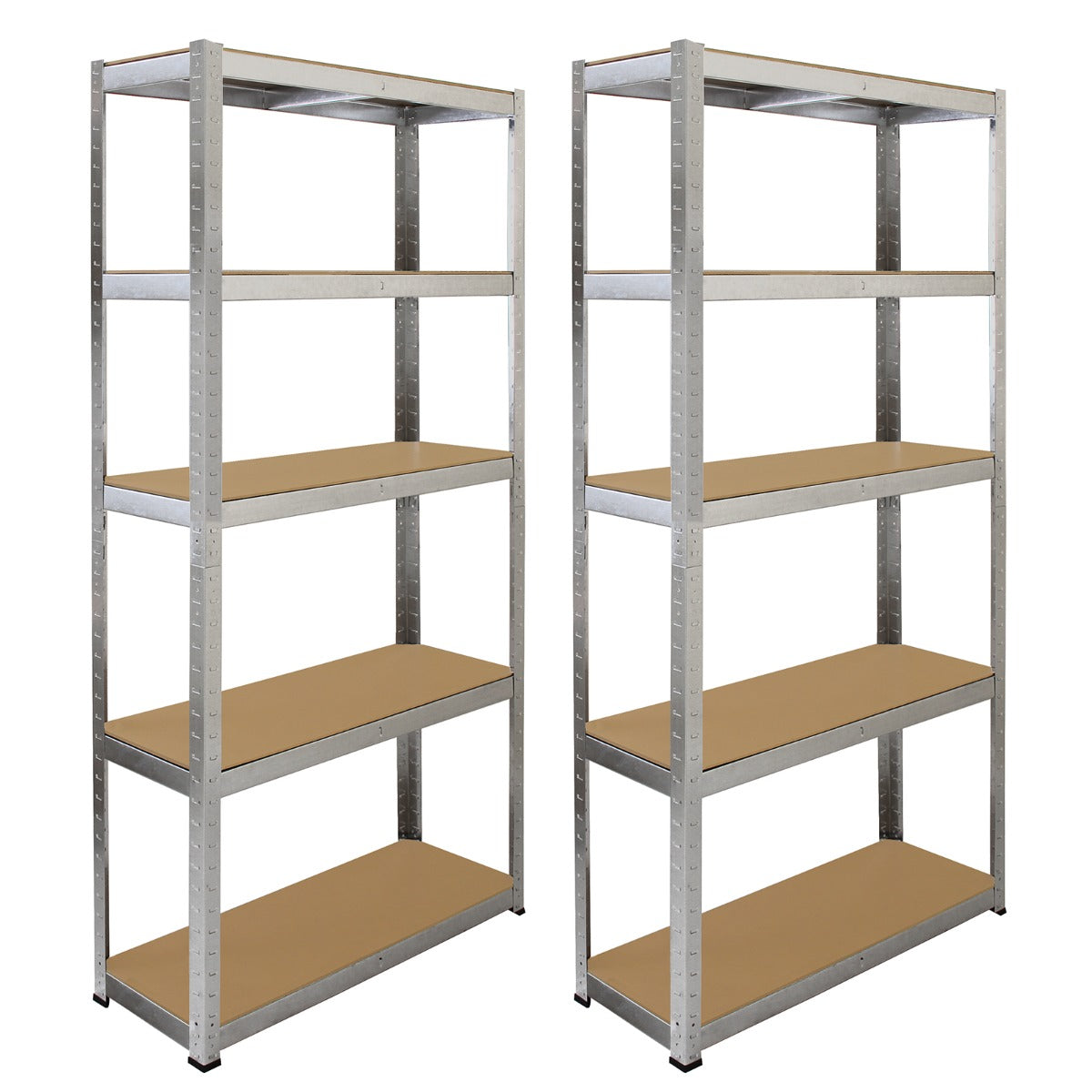 2 x 90cm Galwix & Galwix Workbench Shelving Unit & Mallet - Used - Acceptable