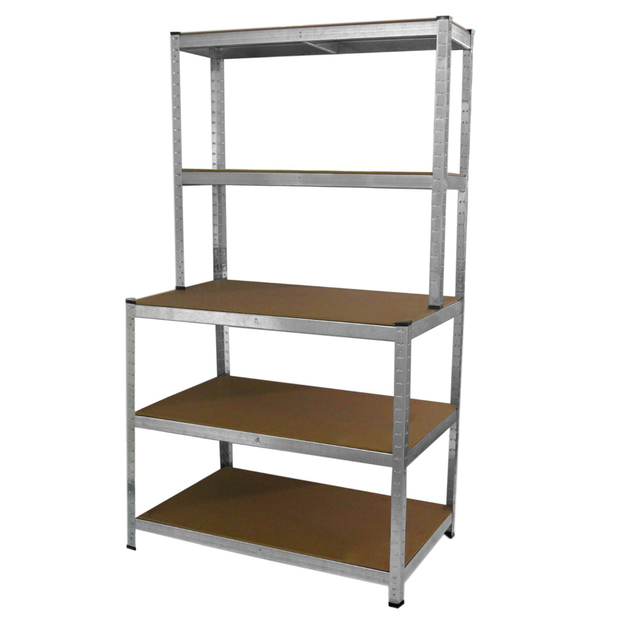 2 x 90cm Galwix & Galwix Workbench Shelving Unit & Mallet - Used - Acceptable