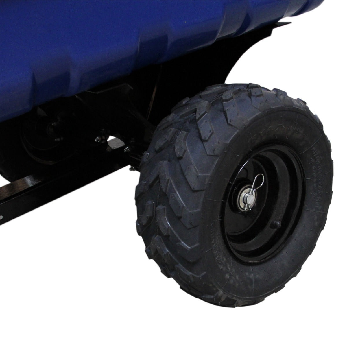 ATV Tipping Trailer (Off Road Tyres) & 6.5HP Wood Chipper - Used - Very Good