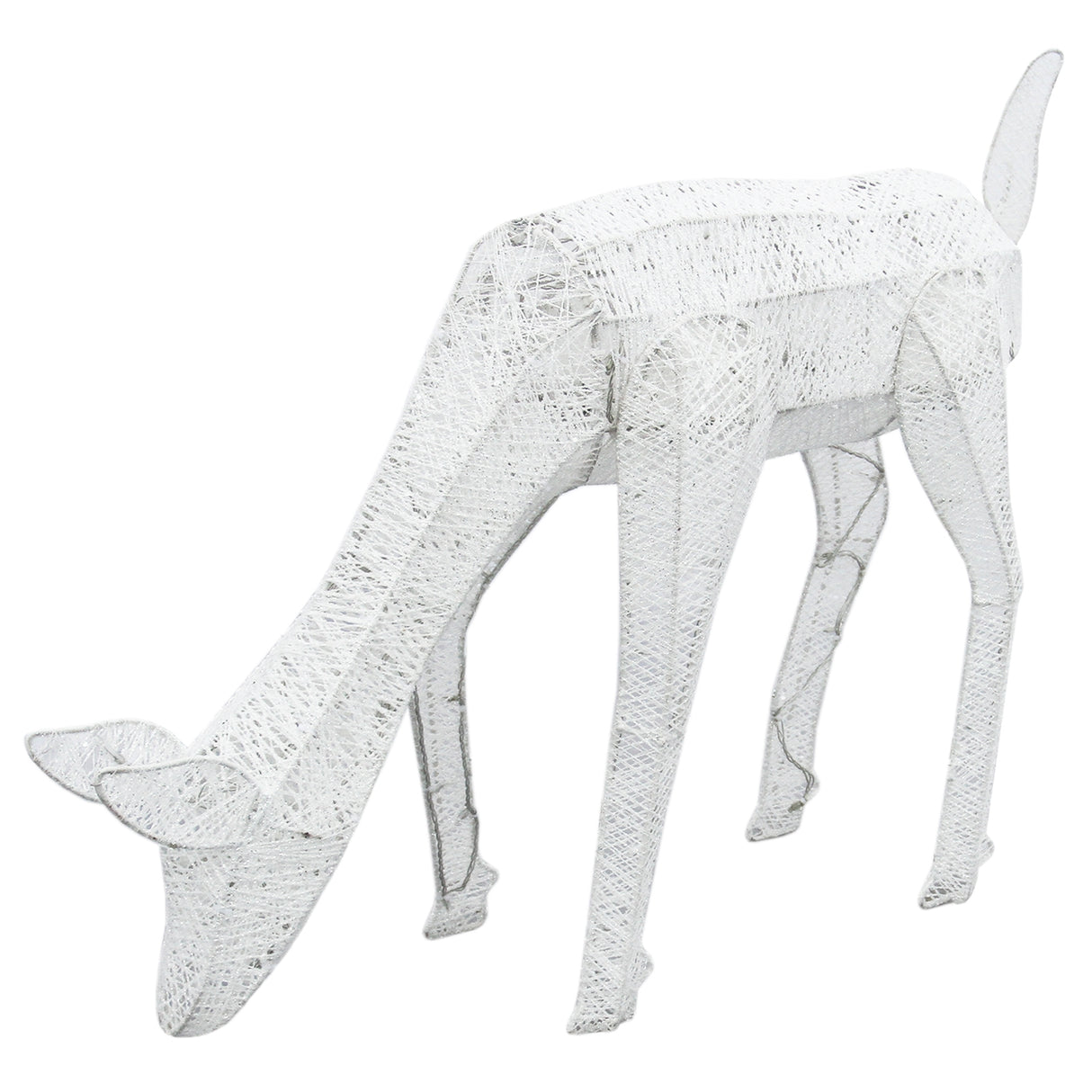 Large Light Up Grazing Doe Reindeer - Used - Very Good