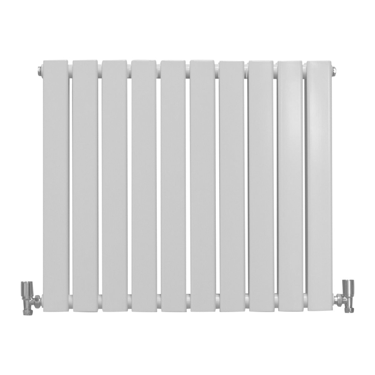 Designer Flat Panel Radiator Gloss White 600mm x 700mm - Used - Acceptable