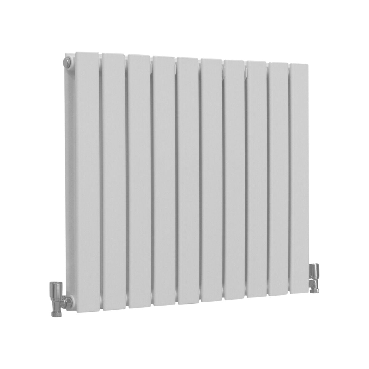 Designer Flat Panel Radiator Gloss White 600mm x 700mm - Used - Good