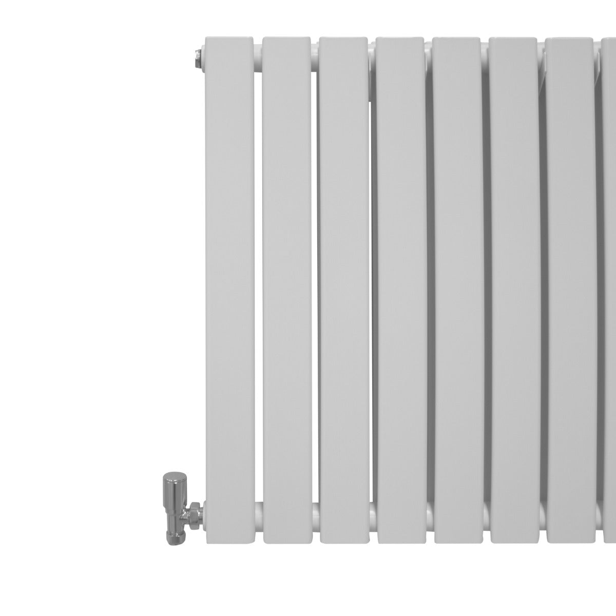 Designer Flat Panel Radiator Gloss White 600mm x 700mm - Used - Good