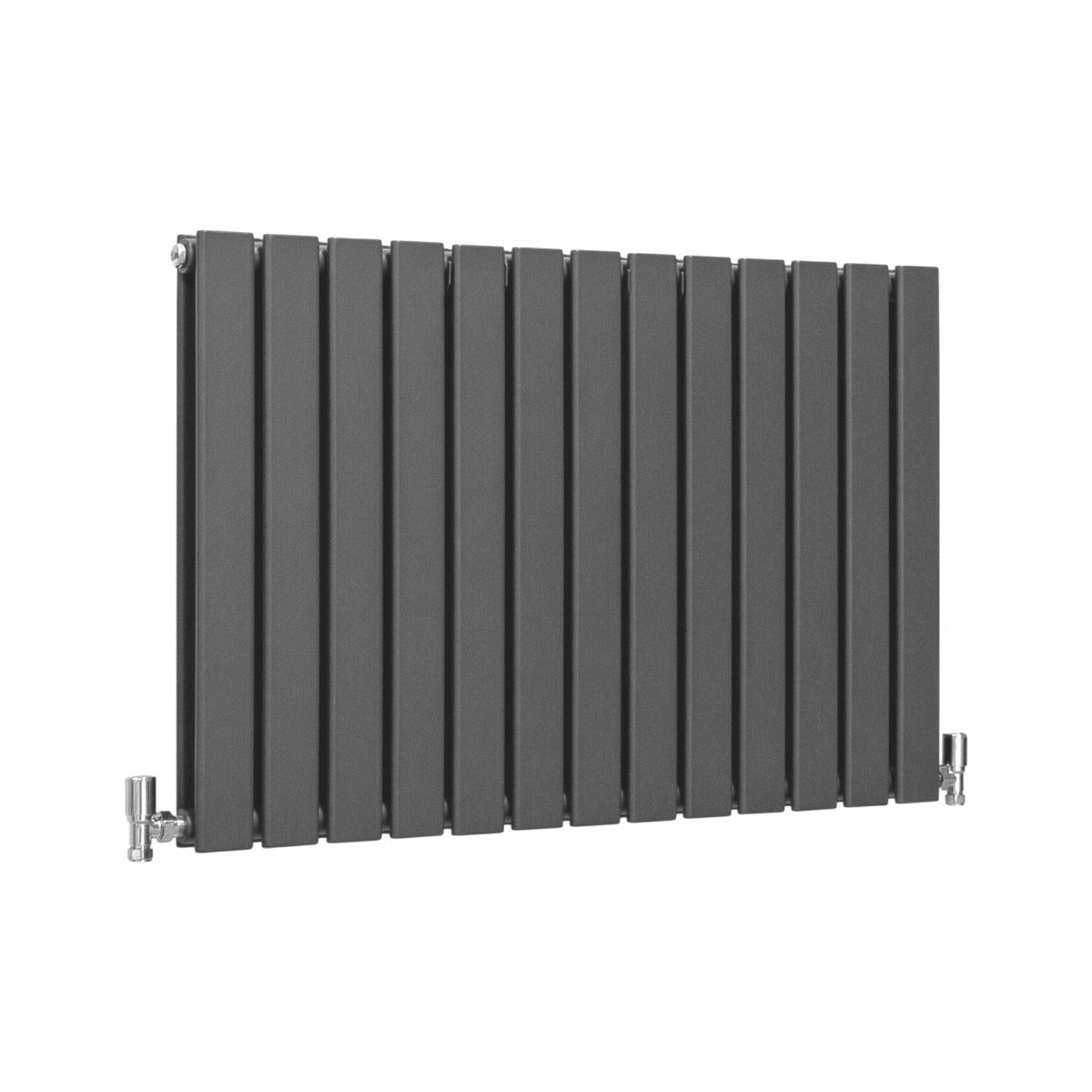 Designer Flat Panel Radiators Anthracite Grey 600mm x 910mm - Used - Very Good