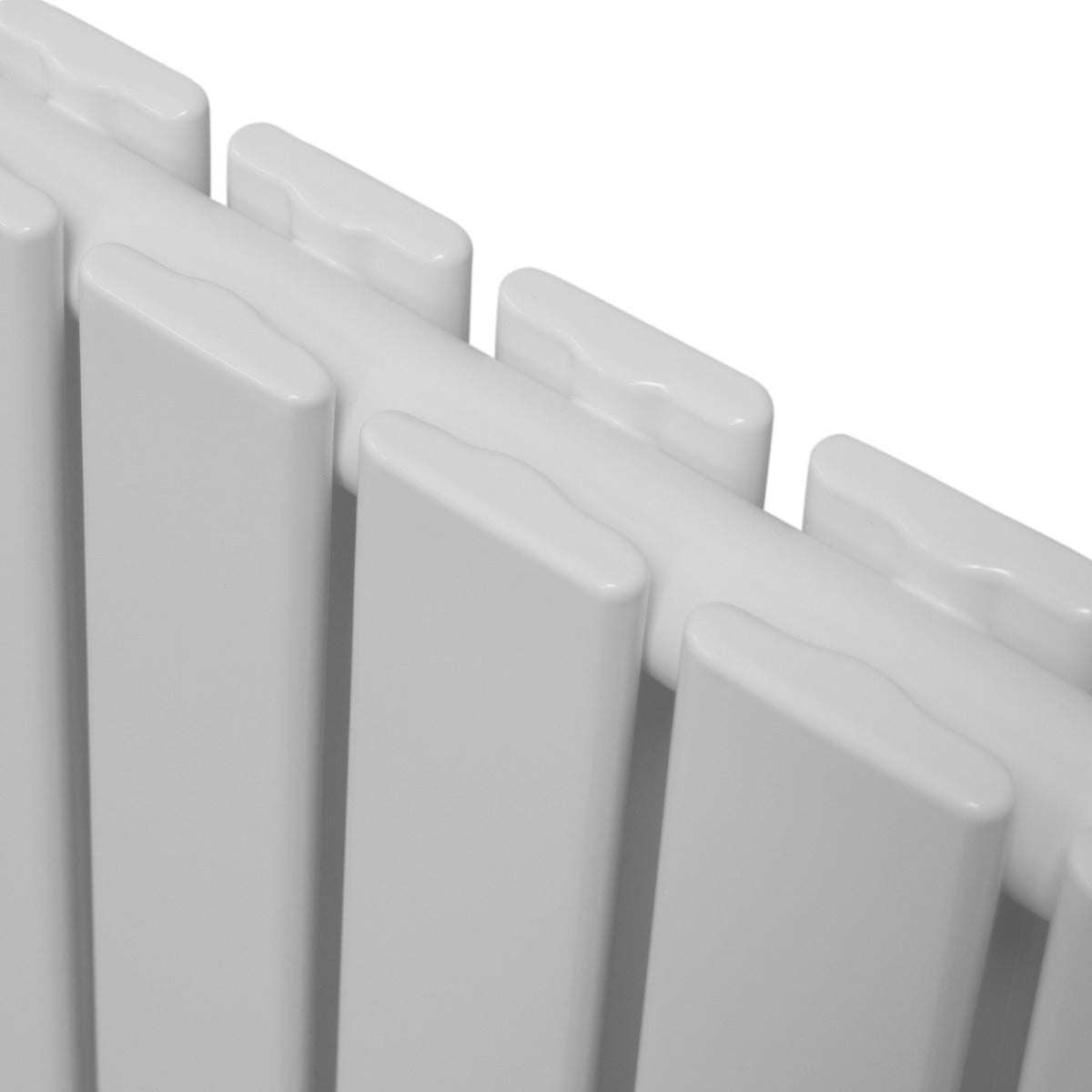 Designer Flat Panel Radiators Gloss White 1800mm x 420mm - Used - Good