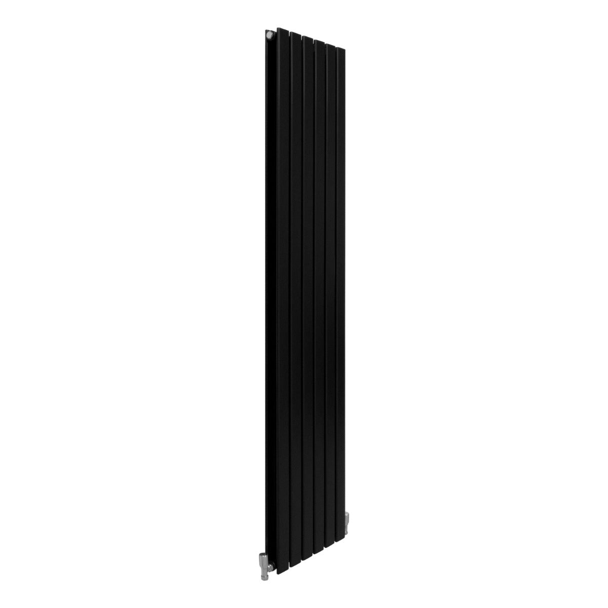 Designer Flat Panel Radiators Matt Black 1800mm x 420mm - Used - Acceptable