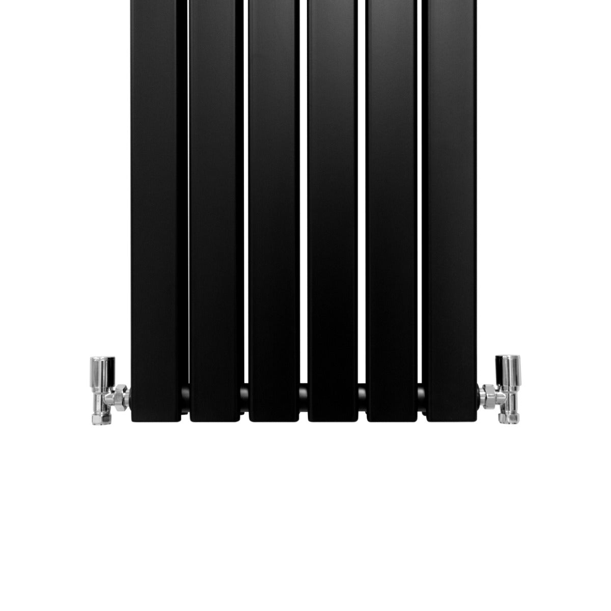 Designer Flat Panel Radiators Matt Black 1800mm x 420mm - Used - Acceptable