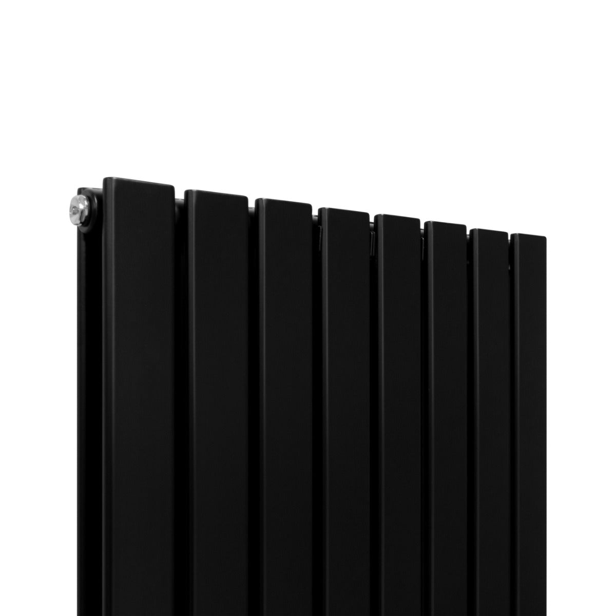 Designer Flat Panel Radiators Matt Black 1800mm x 560mm - Used - Acceptable