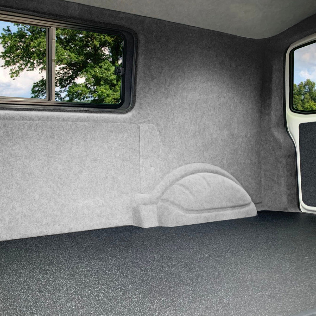 Van Carpet Lining Silver Grey - Used - Good