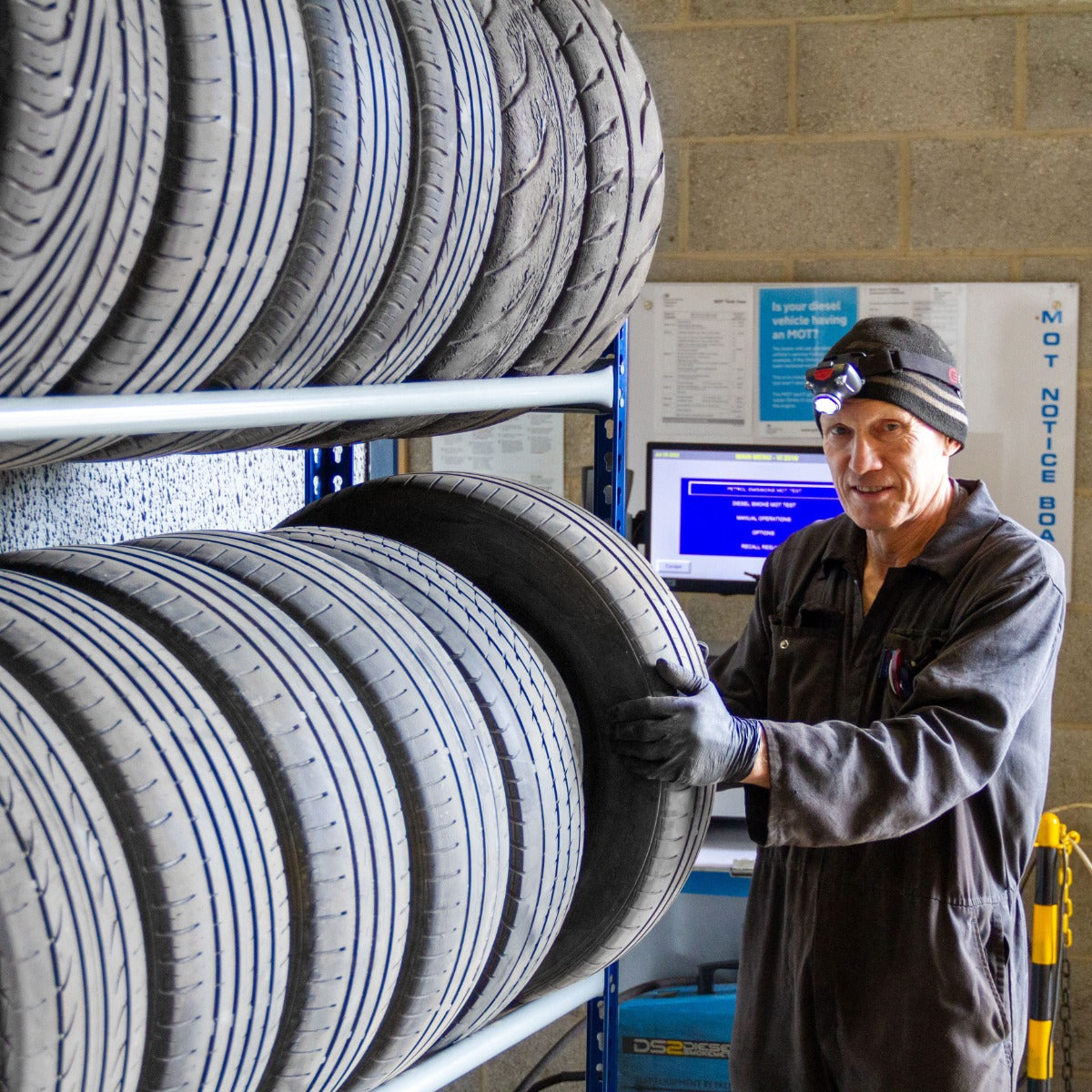 2 x T-Rax Tyre Racking Bay - Like New