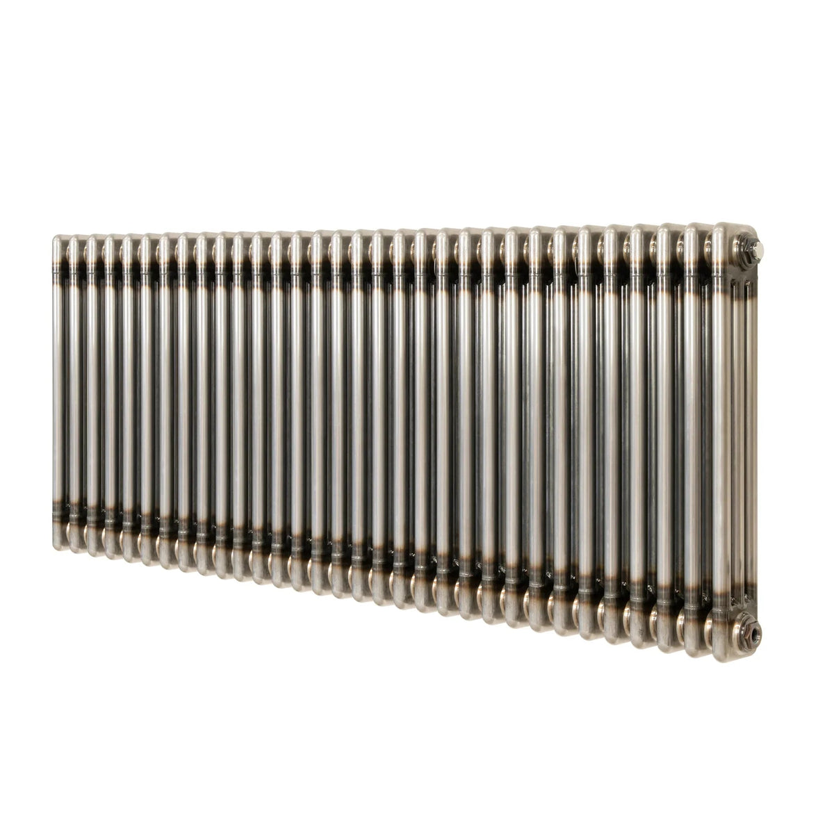 Traditional 3 Column Radiator - 600 x 1460mm - Raw Metal - Used - Very Good