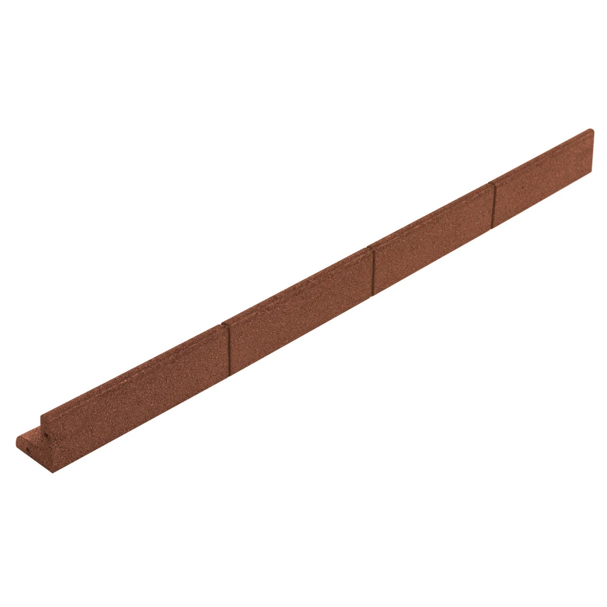 Flexible Lawn Edging 6 x 1.2m - Terracotta - Used - Acceptable