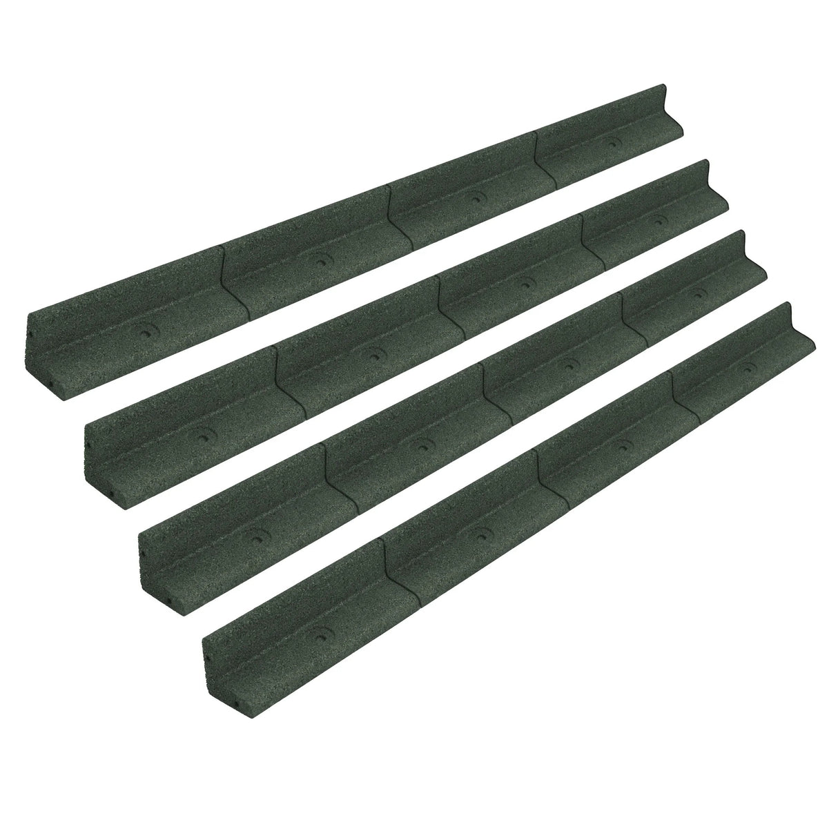 Flexible Lawn Edging 4 x 1.2m - Green - Used - Acceptable