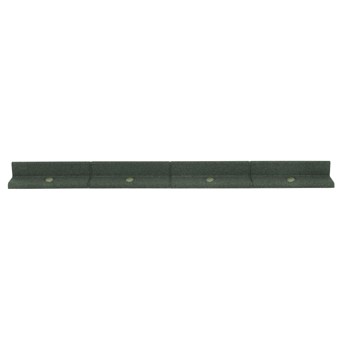 Flexible Lawn Edging 6 x 1.2m - Green - Like New