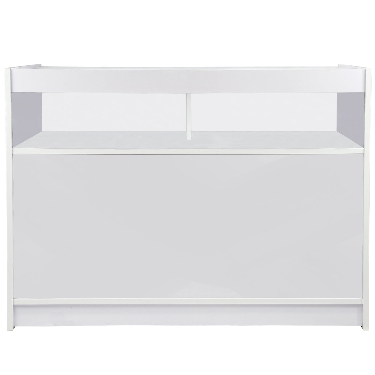 B1200 Retail Shop Counter - Brilliant White - Used - Good