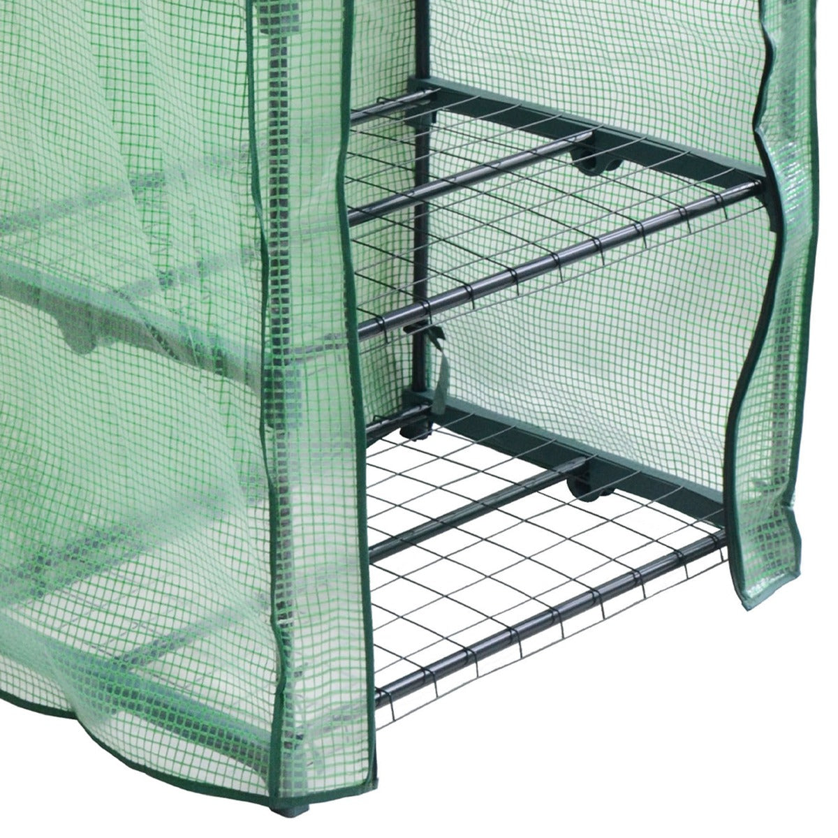 Greenhouse 4 Tier with PE Cover - Used - Acceptable