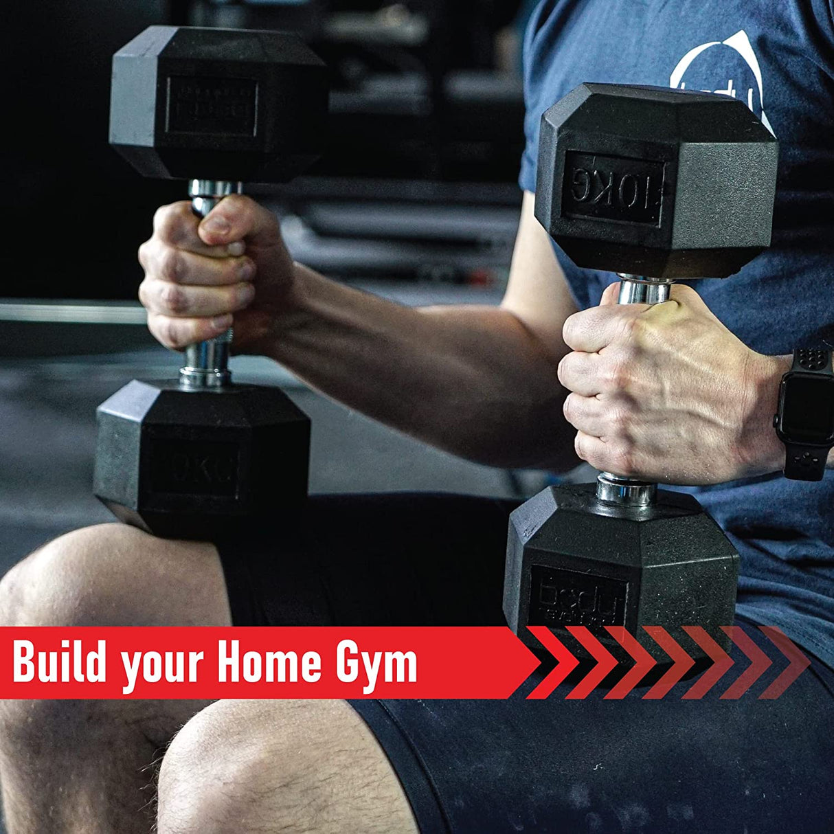 Body Revolution Hex Dumbbells 1 kg - 40 kg Pairs - Used - Acceptable