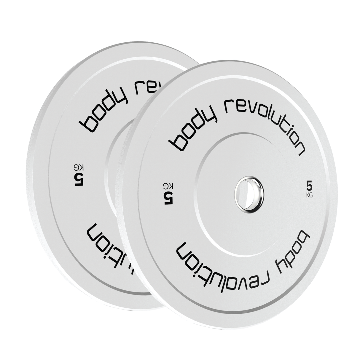 Body Revolution Olympic Bumper Plates (Colour) - Used - Acceptable