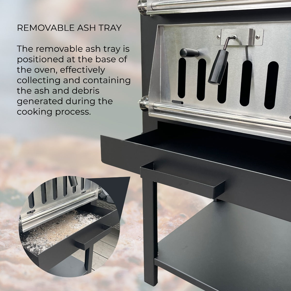 KuKoo Outdoor Pizza Oven & Pizza Peel - Used - Acceptable