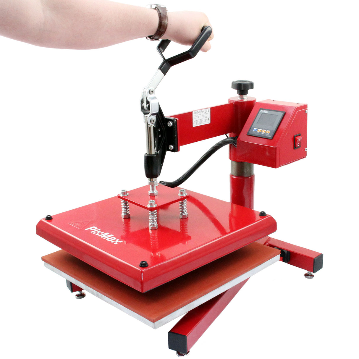 PixMax 38cm x 38cm Swing Heat Press Machine - Used - Acceptable