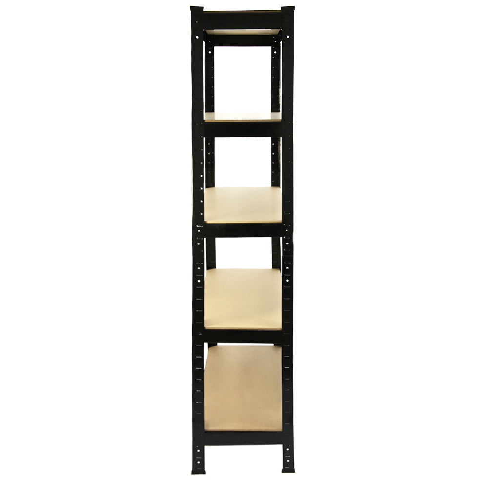 Monster Racking T-Rax Heavy Duty Shelving Units, Black, 75cm W, 30cm D - Used - Good