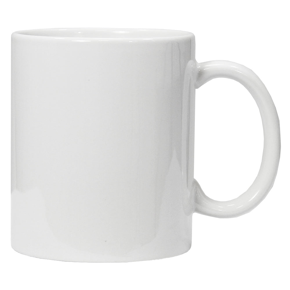 36 White Polymer Coated AAA Mugs With Boxes - Used - Very Good