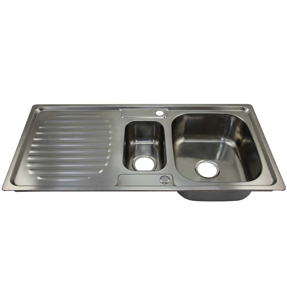 Premium Stainless Steel Kitchen Sink - Used - Acceptable