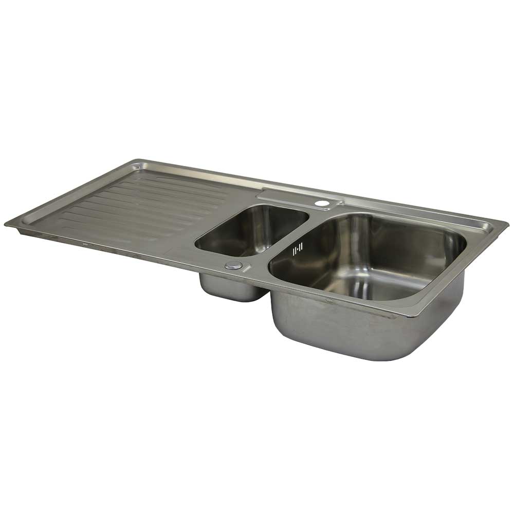 Premium Stainless Steel Kitchen Sink - Used - Acceptable