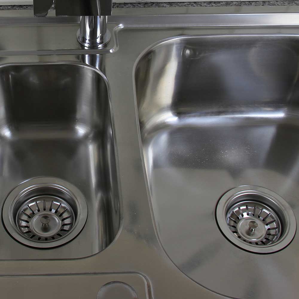 Premium Stainless Steel Kitchen Sink - Used - Acceptable