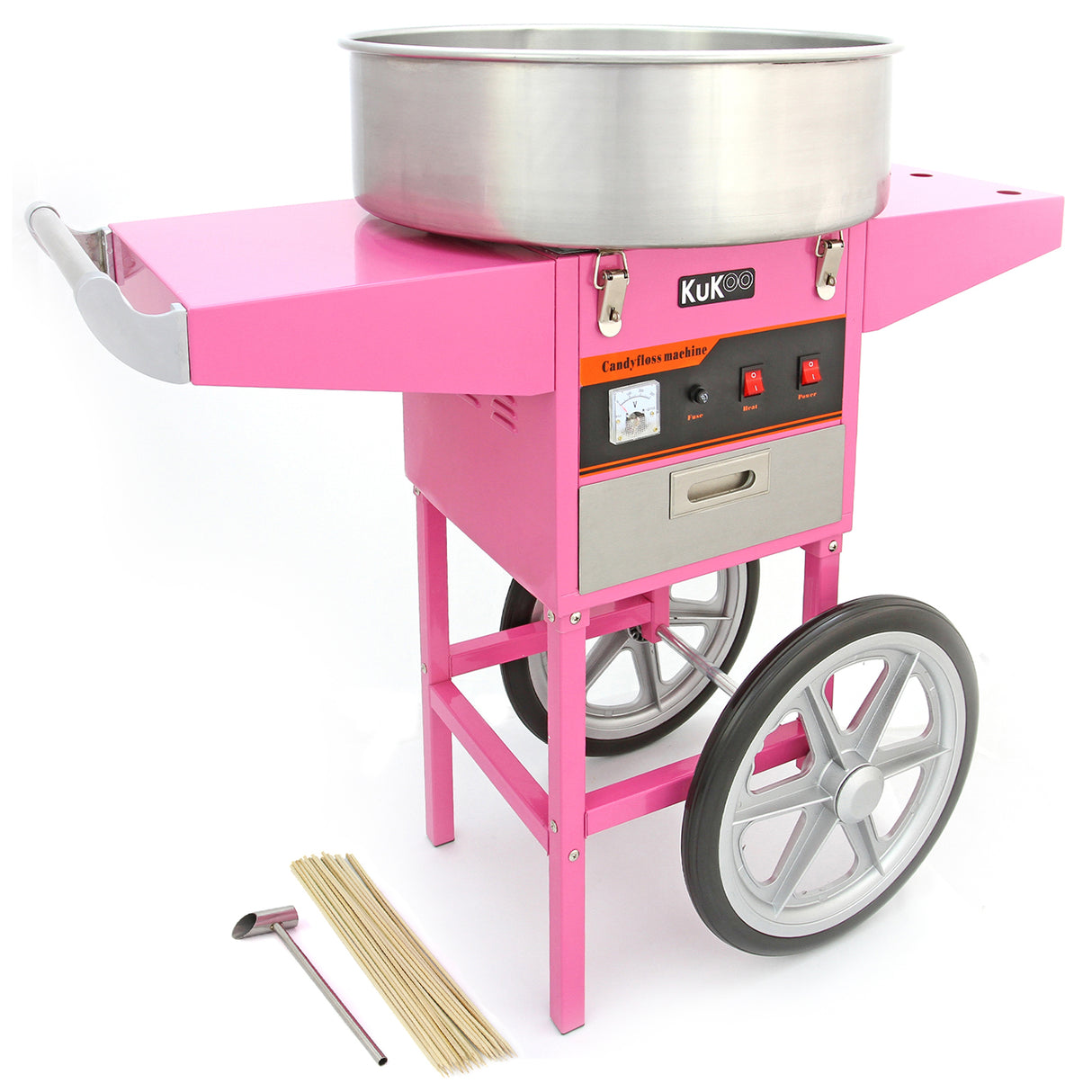 KuKoo Candy Floss Machine & Cart - Used - Acceptable